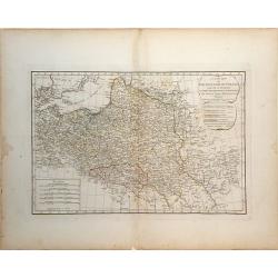 A New Map of the Kingdom of Poland with all its Divisions and The Dismember'd Provinces by Samuel Dunn, Mathematician