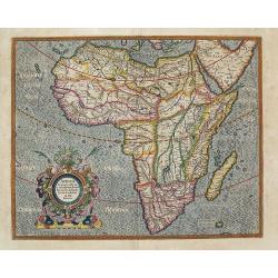 Africa ex magna orbis terre descriptione Gerardi Mercatories desumpta studio & industria G.M. Juniorius 