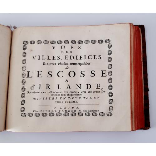 Old map image download for Vues des villes de Londres, de Canterbury, de Colchester, et autres Lieux circonvoisins. - II. ... Vues des villes, edifices & autres choses remarquable de l'Escosse & d'Irlande. - III. and IV