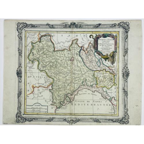 Old map image download for [Lot of 10 maps and prints of ITALY, the Milan States and Italy.