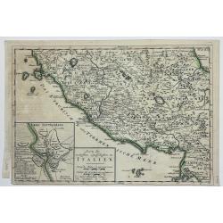 [Lot of 10 maps and prints of ITALY, the Milan States and Italy.