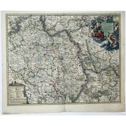 [Lot af 6] maps of southern Germany