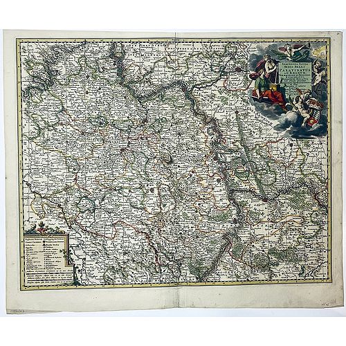 Old map image download for [Lot af 6] maps of southern Germany