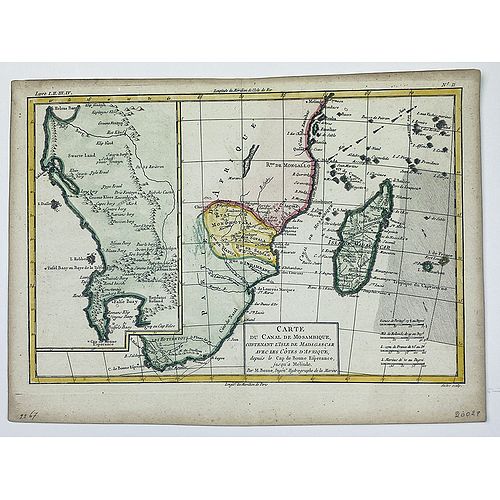 Old map image download for [Lot of 9 maps]  Carte du Congo et du Pays des Cafres.