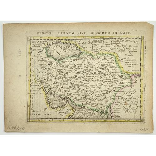 Old map image download for [Lot of 5 maps] PERSIA - Carte la plus nouvelle et plus-exacte du Royaume de Perse